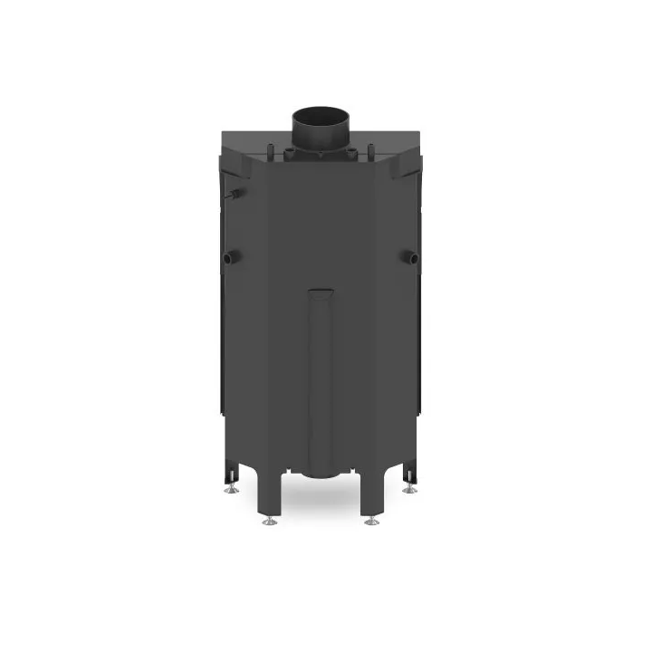 Hitze - Kamineinsatz mit Wassermantel Aquasystem ALAQ 54X39.S