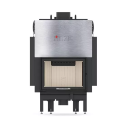 Hitze - fireplace insert with a water jacket Aquasystem ALAQ 54X39.G