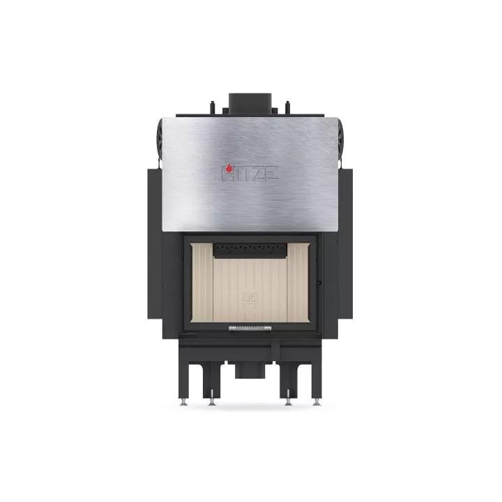 Hitze - fireplace insert with a water jacket Aquasystem ALAQ 54X39.G