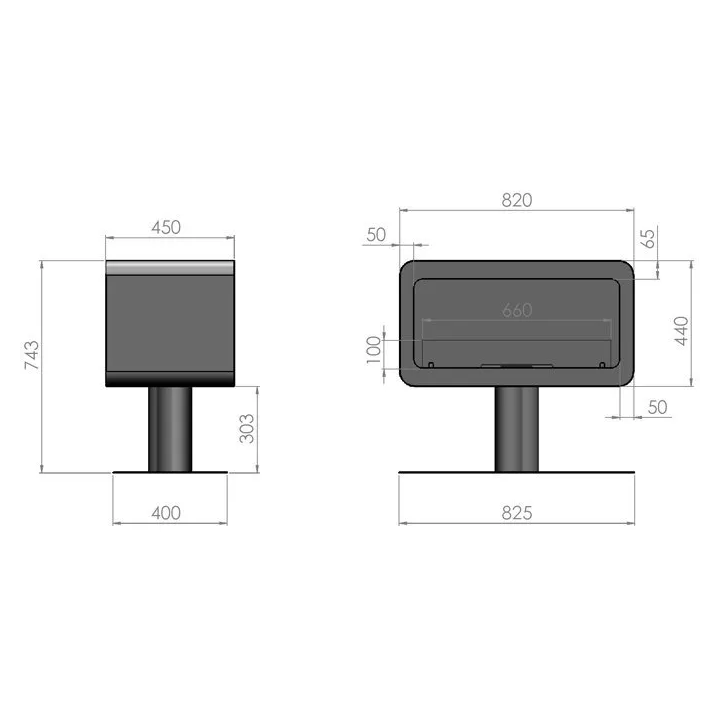 Infire - INECCO bio fireplace