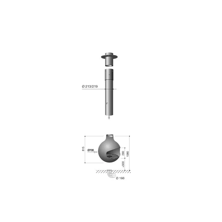 Focus - BATHYSCAFOCUS wood fireplace