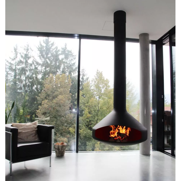 Focus - ERGOFOCUS wood fireplace