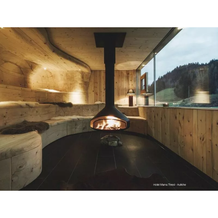 Focus - ERGOFOCUS wood fireplace