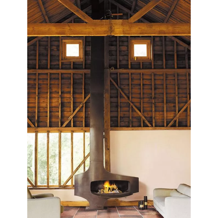 Focus - HETEROFOCUS 1400 wood fireplace
