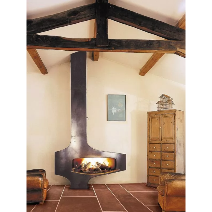Focus - HETEROFOCUS 1400 wood fireplace