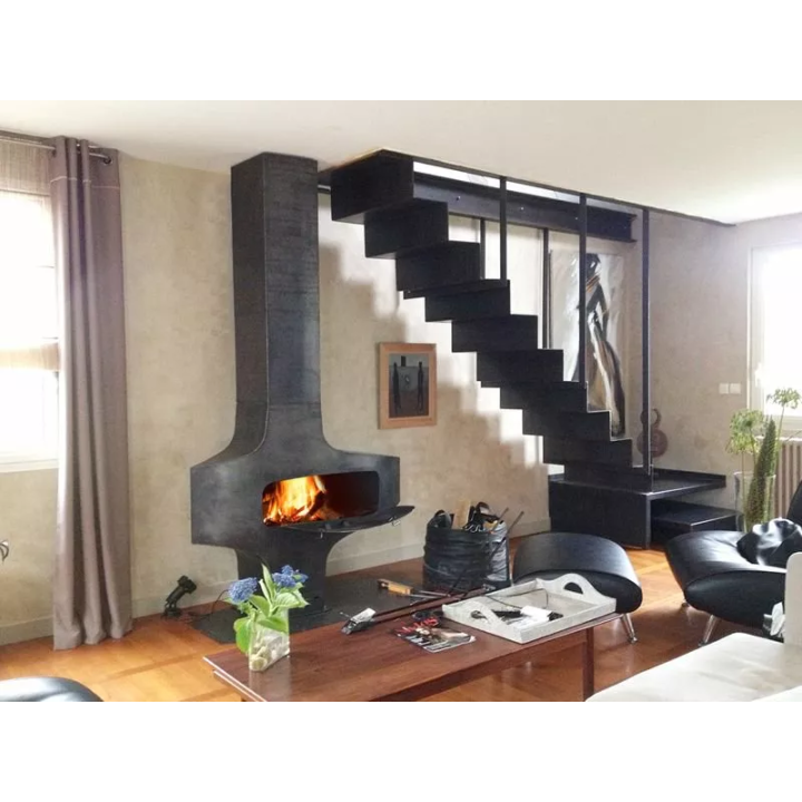 Focus - HETEROFOCUS 1400 wood fireplace