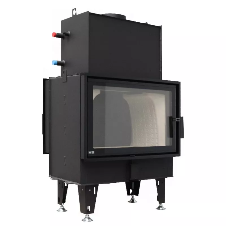 BeF - fireplace insert with a water jacket BeF Twin 8 N Aquatic