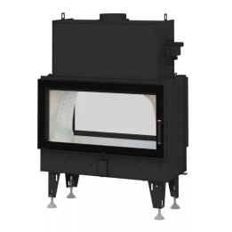 BeF - Kamineinsatz mit Wassermantel BeF Twin 10 Aquatic