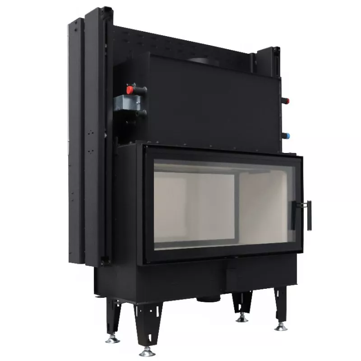 BeF - fireplace insert with a water jacket BeF Twin V 10 Aquatic