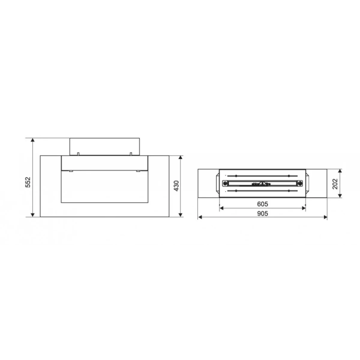 Spartherm - bio fireplace Ebios-Fire Architecture SL