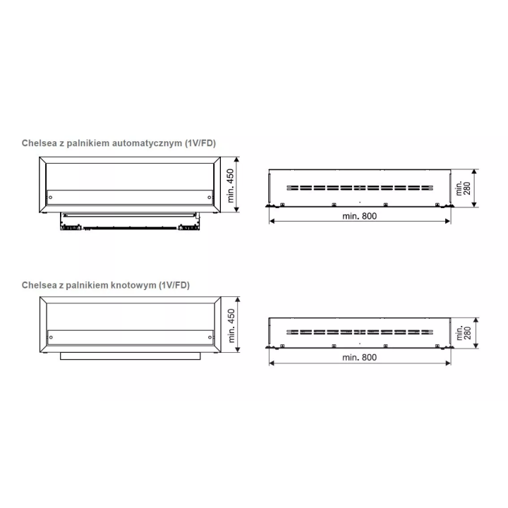 Spartherm - biokominek Ebios-Fire Chelsea