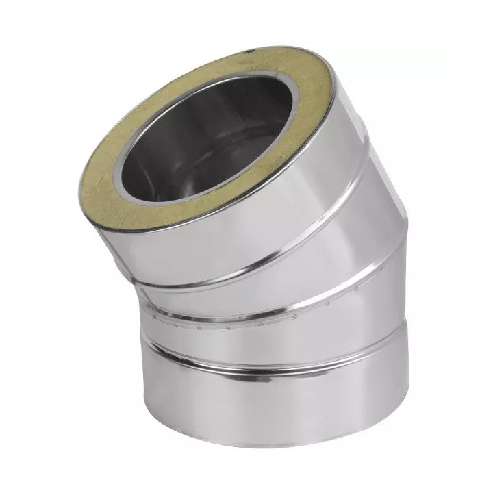 Prodmax - double-walled, acid-proof, chimney system - elbow