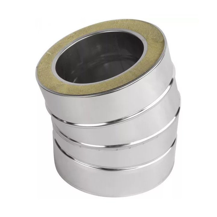 Prodmax - double-walled, acid-proof, chimney system - elbow