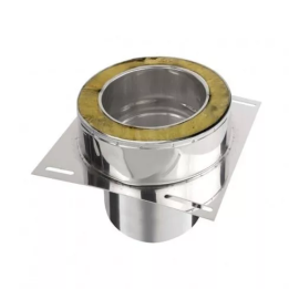 Prodmax - double-wall acid-insulated chimney system - chimney plate for insulated pipes