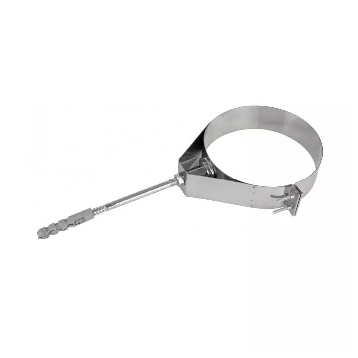 Prodmax - double-walled, acid-proof, chimney system - reinforced pipe clamp