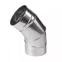 Prodmax - system kominowy jednościenny żaroodporny - kolano nastawne (KŻJ15)