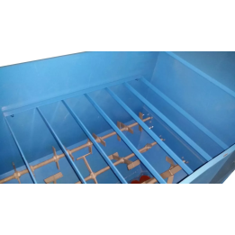 Terex - kratka zabezpieczająca rozdrabniacz w leju nasypowym