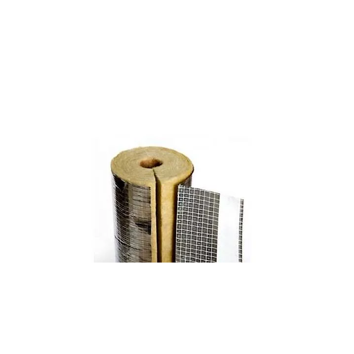 Isover - mineral wool cover U Protect Pipe Section Alu2