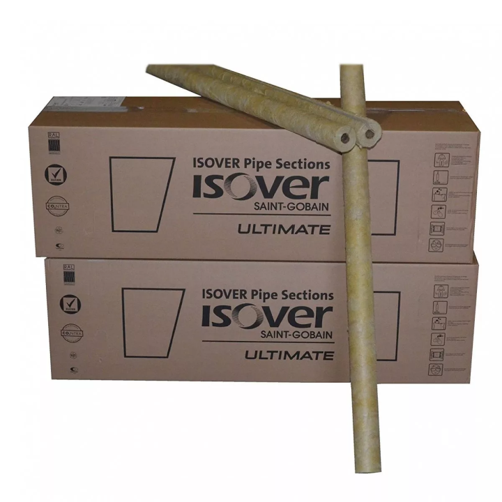 Isover - U TECH Pipe Section 4.0 mineral wool cover