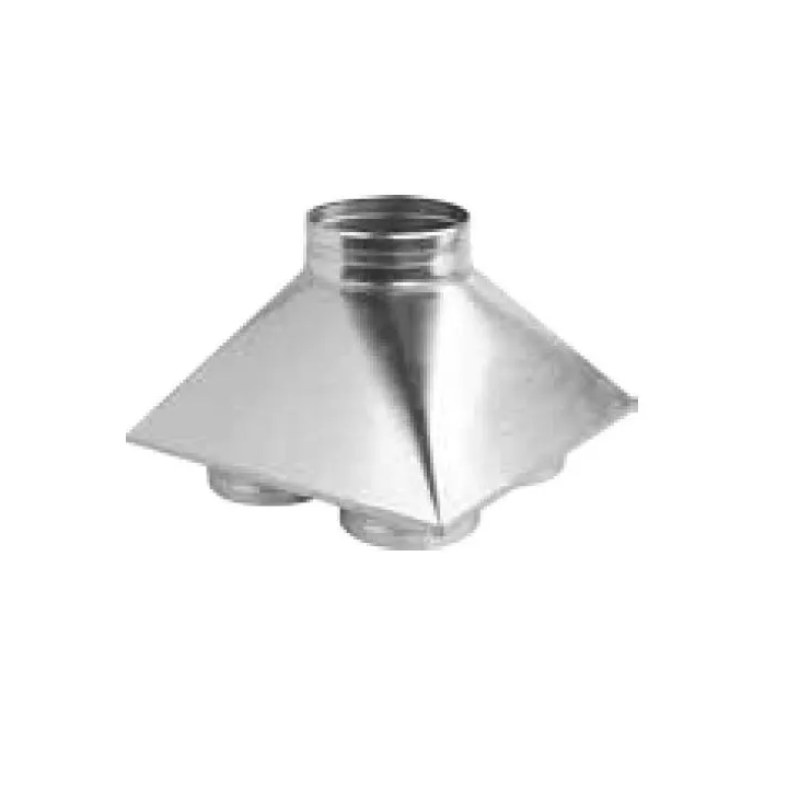 Prodmax - round air distribution system made of galvanized steel - distributor box