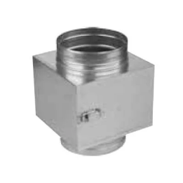 Prodmax - round air distribution system made of galvanized steel - filter box
