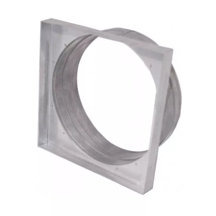 Prodmax - round air distribution system made of galvanized steel - transition to a grille