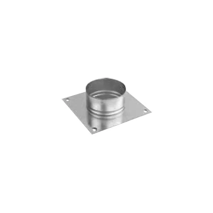 Prodmax - rundes Luftverteilungssystem aus verzinktem Stahl - Kaminplatte