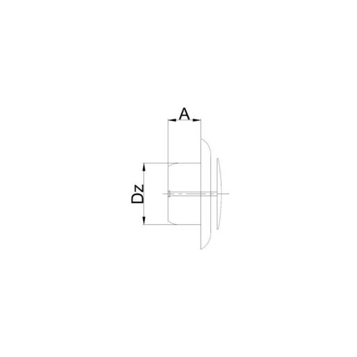 Prodmax - anemostat wywiewny (DPO31)