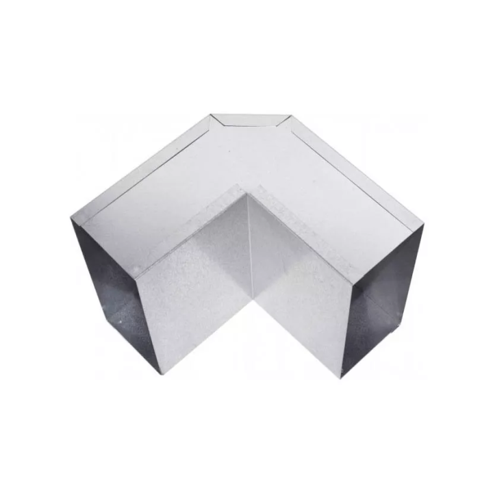 Prodmax - rectangular air distribution system made of galvanized steel - elbow