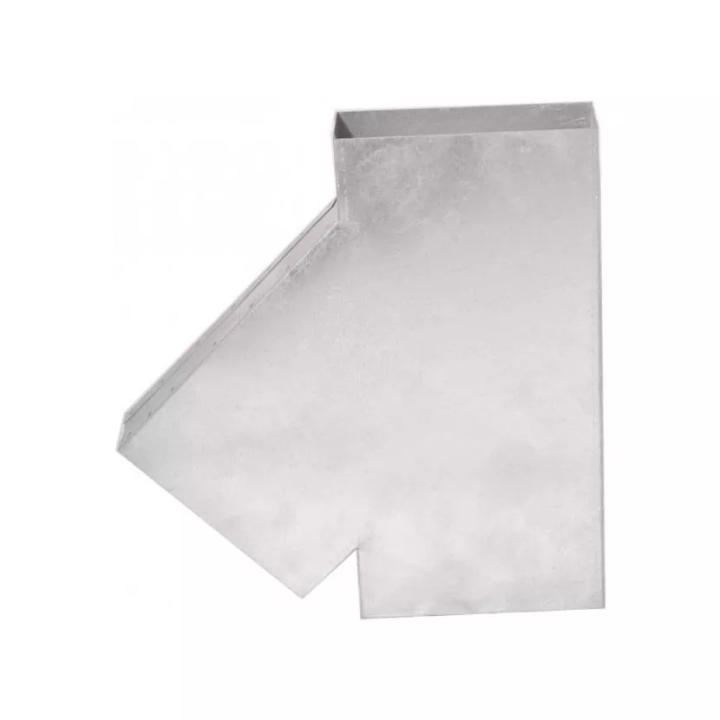 Prodmax - rectangular air distribution system made of galvanized steel - tee