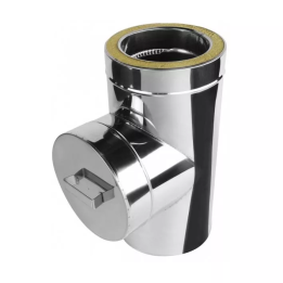 Prodmax - round air distribution system insulated from galvanized steel - insulated cleanout