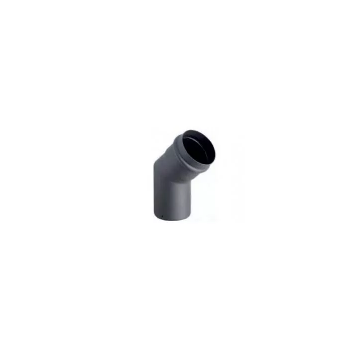 Darco - chimney connection system for pellet stoves SPKP - 45 ° fixed elbow