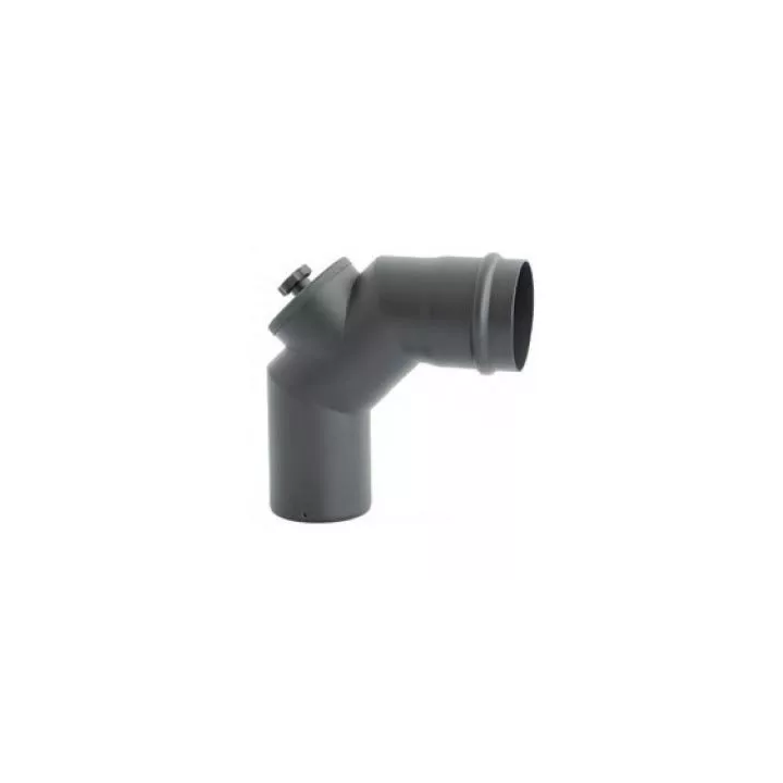 Darco - chimney connection system for pellet stoves SPKP - fixed elbow with revision