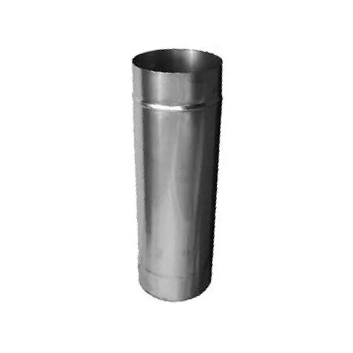 Darco - heat-resistant elements for connecting the fireplace - heat-resistant pipe, thickness: 1 mm