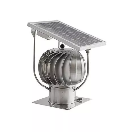 Darco - chimney cowls - hybrid turbovent with solar panel
