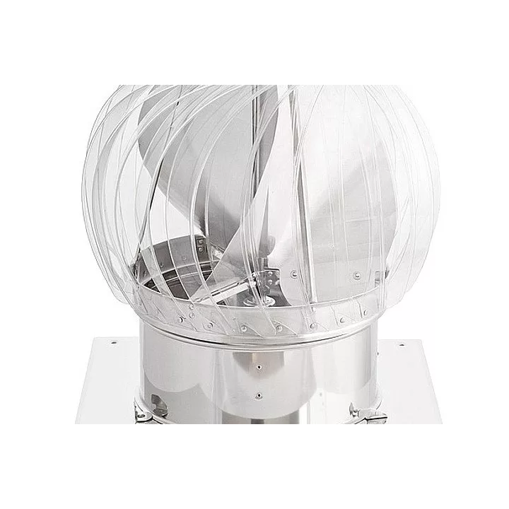 Darco - chimney cowls - hybrid turbovent plus a square base