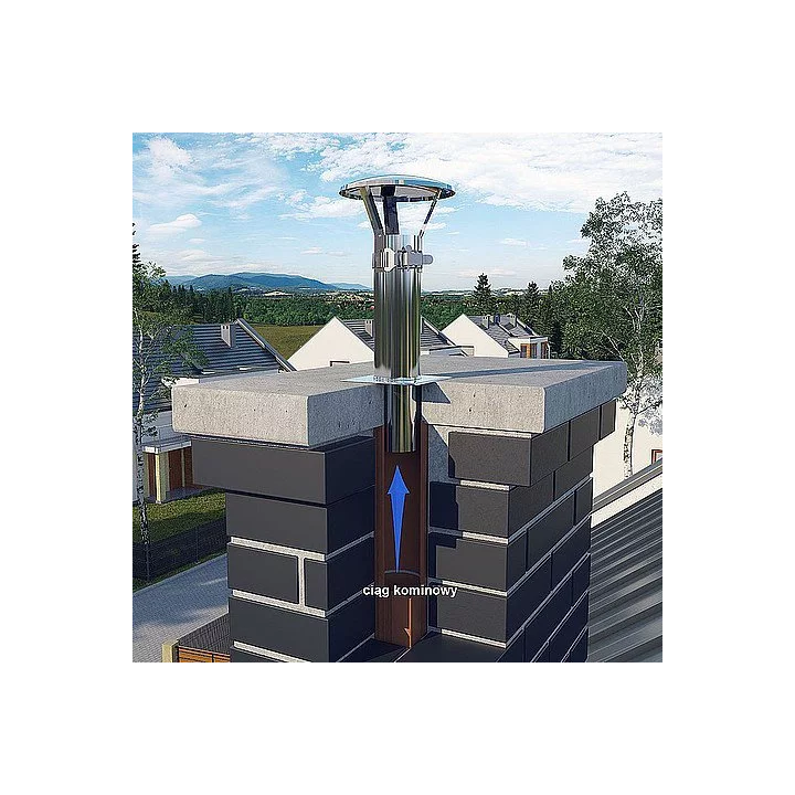 Darco - chimney pots - canopy from the box