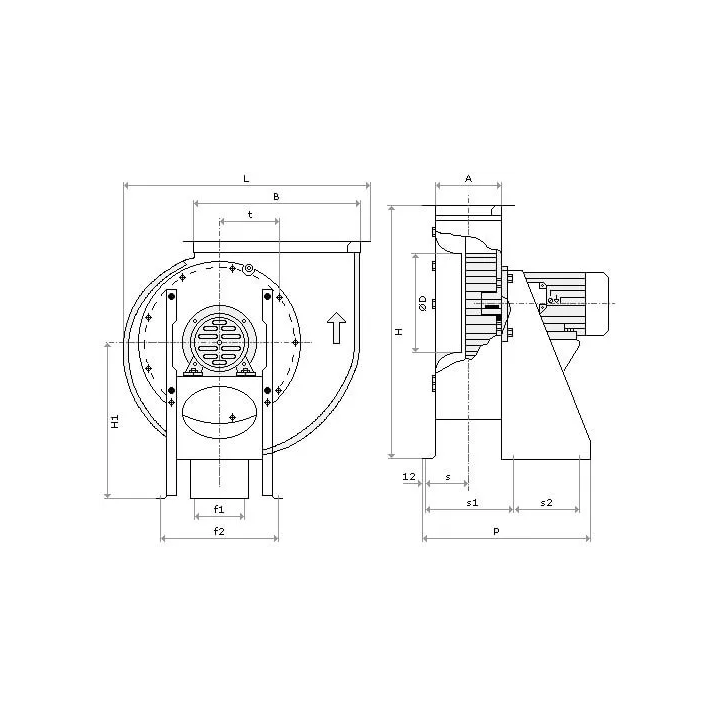 Convector - WPP single stream centrifugal fan