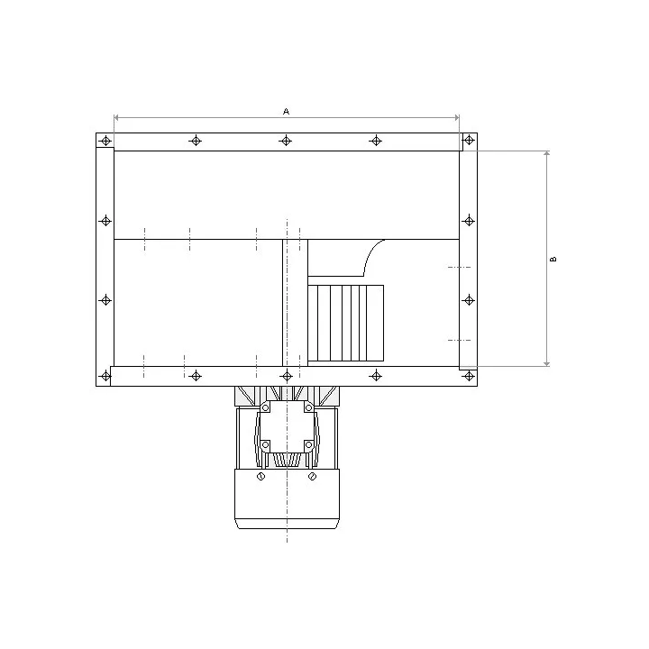Konvektor - Kanaltrommelventilator WBK