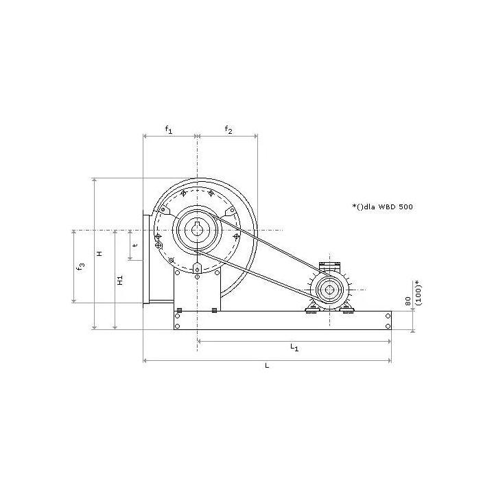 Konvektor - Doppelstrom-Trommelventilator WBD