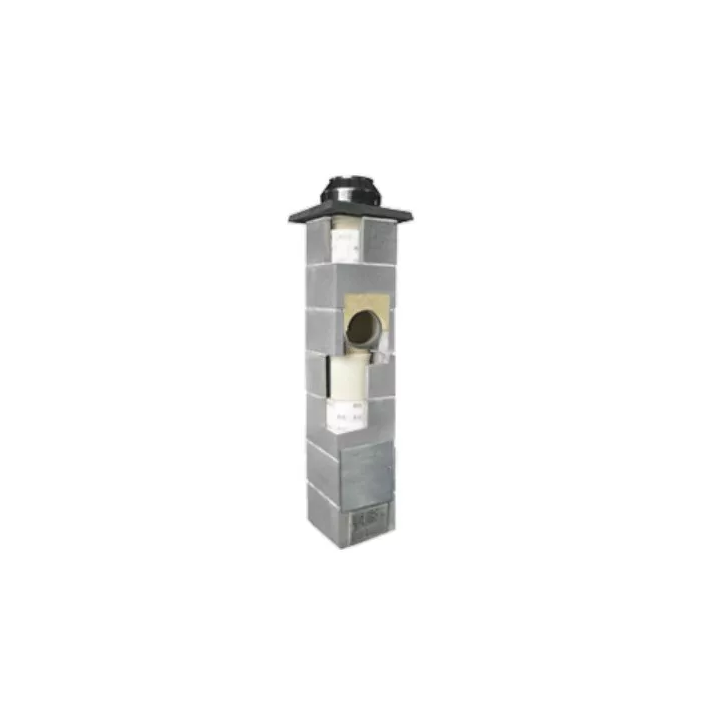 Jawar - chimney system for all types of Universal Plus fuel with double ventilation