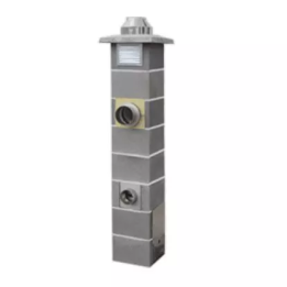 Jawar - chimney system for solid fuels Nord Plus