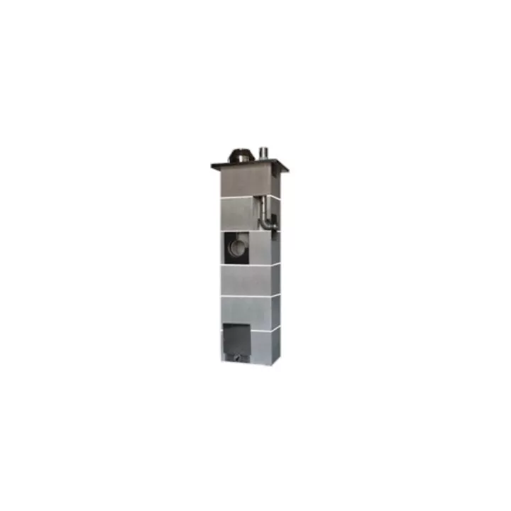 Jawar - chimney system for solid fuels and compact condensing boilers with ventilation
