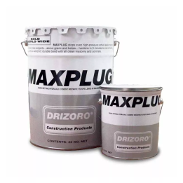 Drizoro -  zaprawa hydrauliczna naprawcza szybkowiążąca i bezskurczowa Maxplug