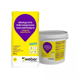Weber Deitermann - mikrozaprawa uszczelniająca Webertec Superflex D3