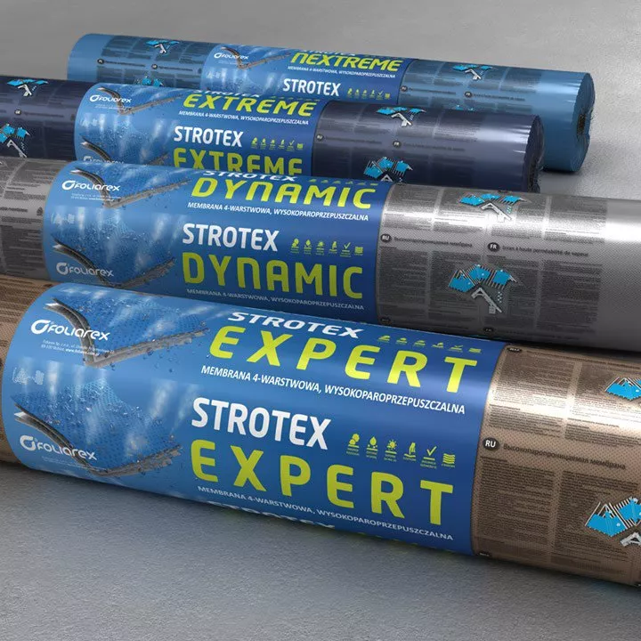 Foliarex - membrana czterowarstwowa Strotex Expert