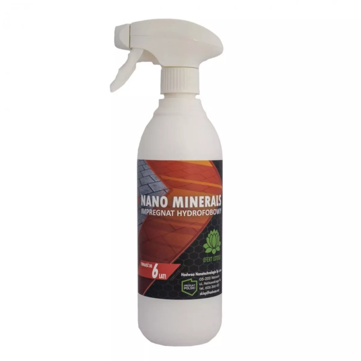 Hadwao - water repellent impregnation for mineral surfaces Nano Minerals