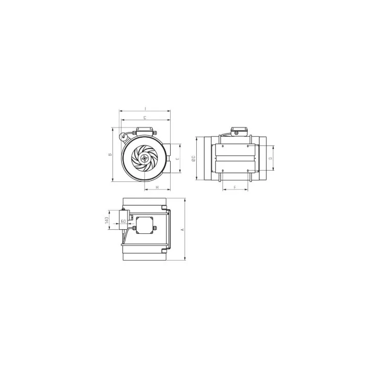 Venture Industries - explosion-proof TD EX fan