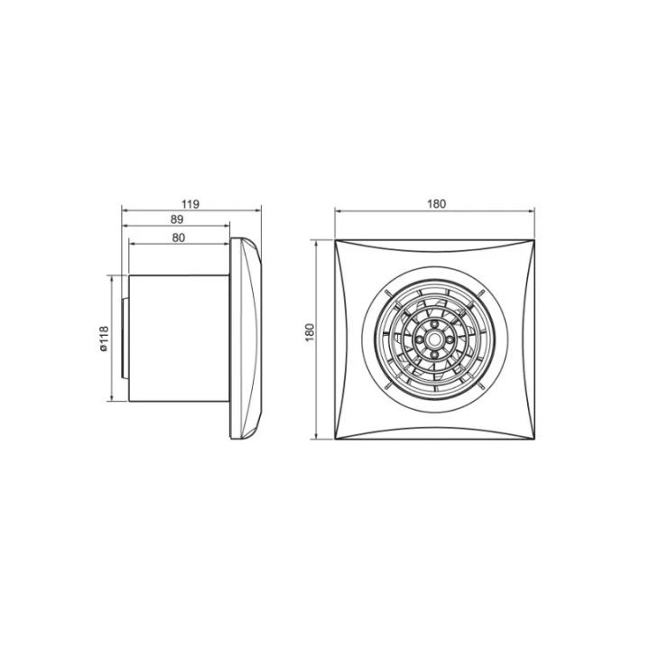 Venture Industries - Silent home fan