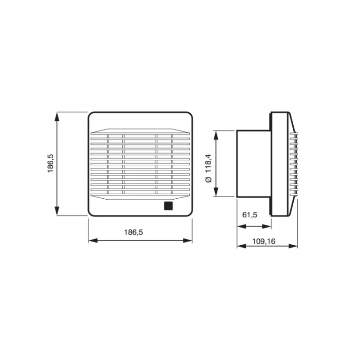 Venture Industries - EDM-Haushaltsventilator
